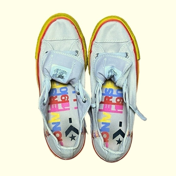 Converse Chuck Taylor All Star Platform Rainbow Sneakers Size 7 Women's - Picture 5 of 9